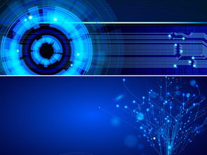 蓝色科技 互联网大数据与云计算会议舞台背景设计素材全解析